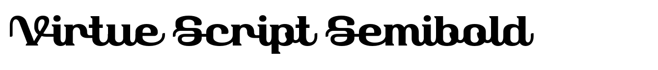 Virtue Script Semibold